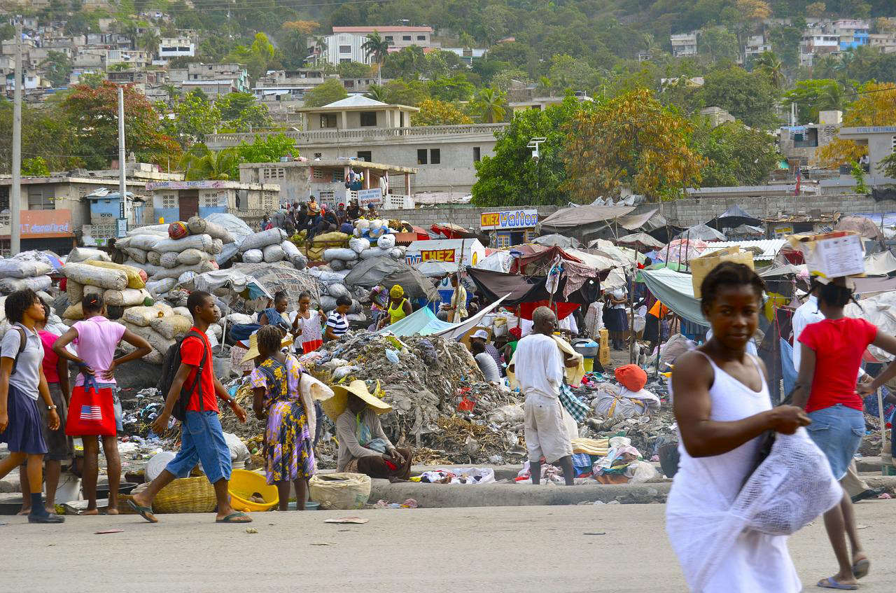 Жители гаити фото