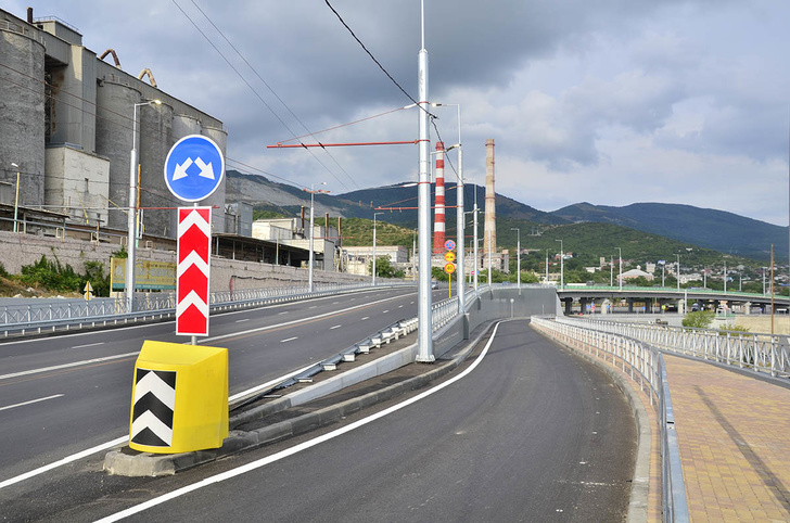 В Новороссийске завершено строительство Сухумского шоссе авто и мото,автоновости,Россия