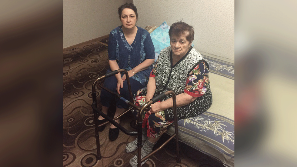 Сестра и мать Михаила Хачатуряна. Фото: МК