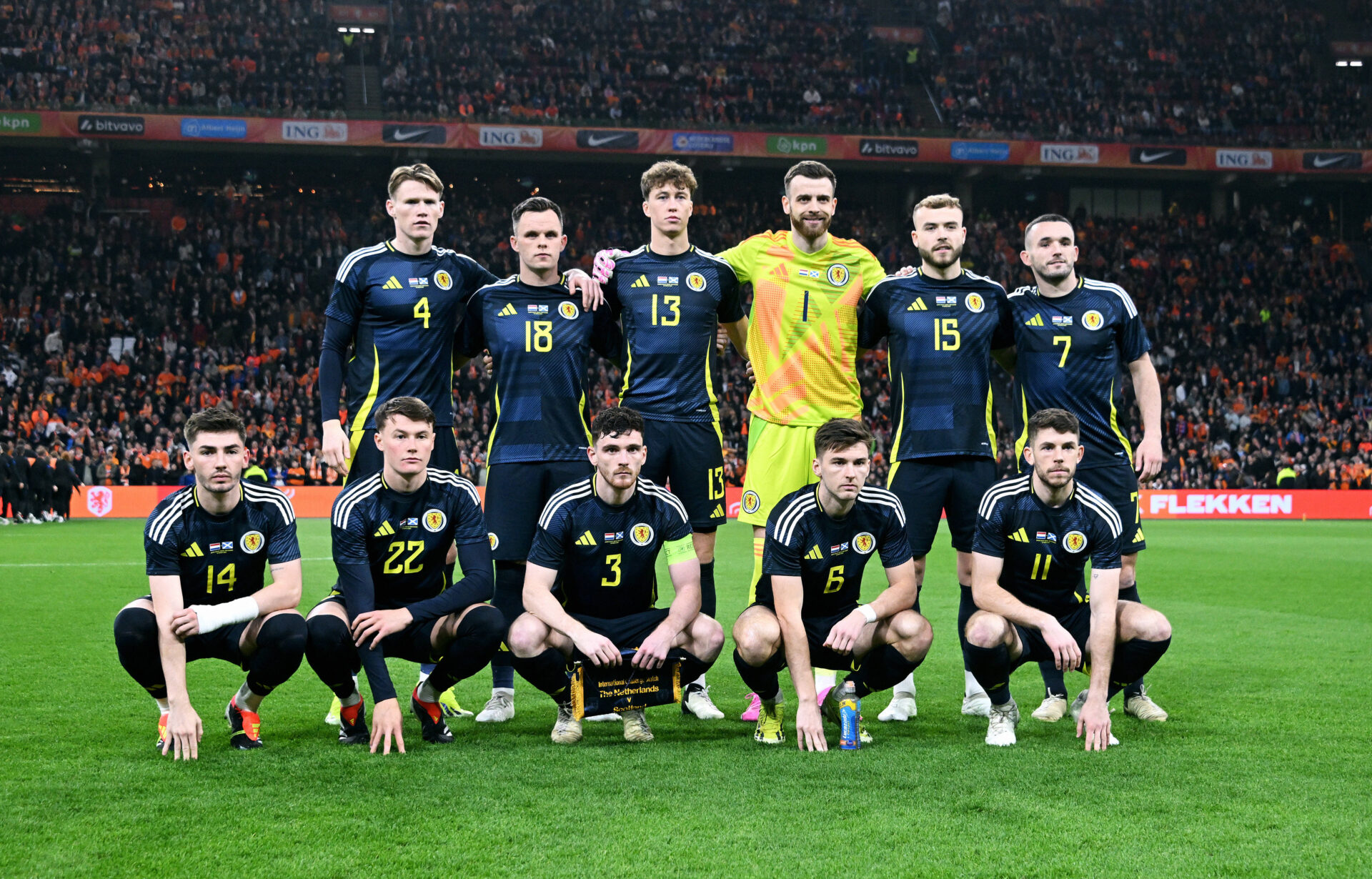 Шотландия пропустила пять голов в официальном матче впервые за 20 лет