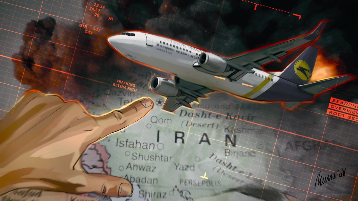 Украинский «Боинг» должен был взорваться на границе Ирана и Турции