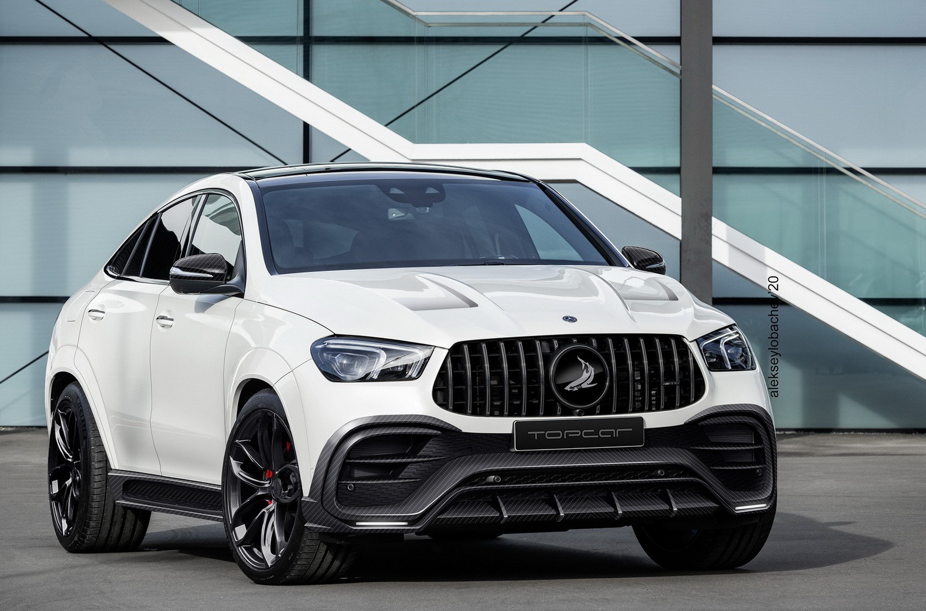 Российские тюнеры показали обвес для нового Mercedes-Benz GLE Новости