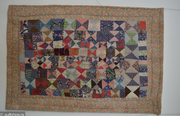 Лоскутное одеяло. Фото: quiltshow.ru