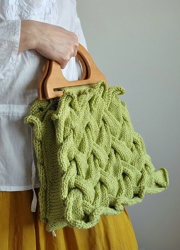Оригинальная вязаная сумка своими руками вязание,женские хобби,рукоделие,своими руками,Сумка вязаная
