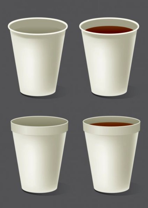 Пенопластовые чашки откровенно вредные. /Фото: depositphotos.com