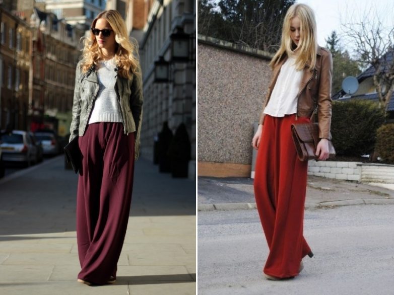 Подбираем широкие брюки Подбираем широкие брюки