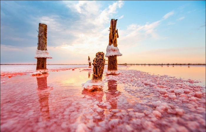 Великолепие крымского «гнилого моря» 25 фотографий озера Сиваш Великолепие крымского «гнилого моря» 25 фотографий озера Сиваш интересное