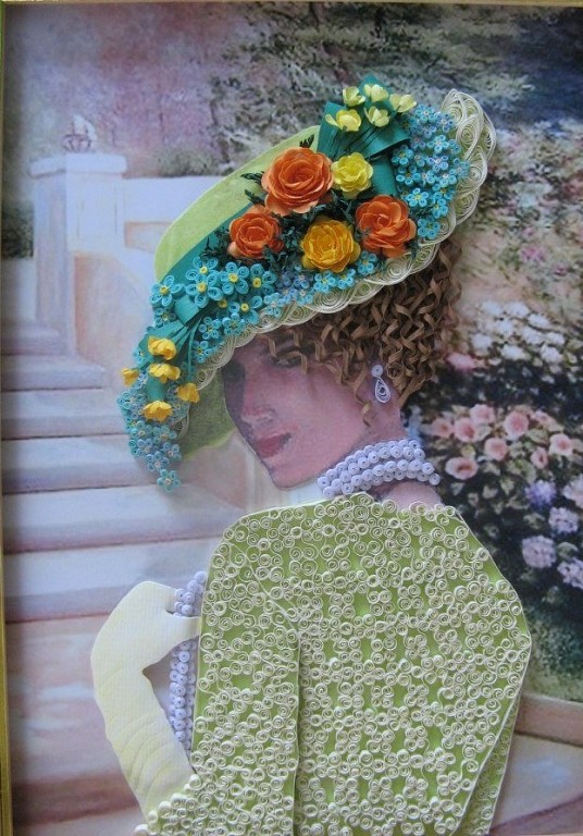 Женские образы в технике квиллинг. Так красиво и необычно! Женские образы в технике квиллинг. Так красиво и необычно! handmake