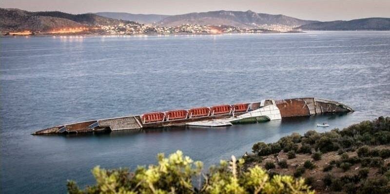 11 затонувших кораблей, на которые можно посмотреть без акваланга интересное,корабли,путешествия,фотография