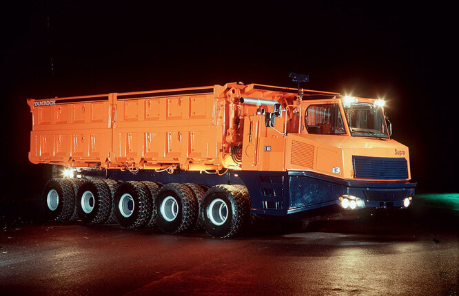 Подземный самосвал Sandvik TH680