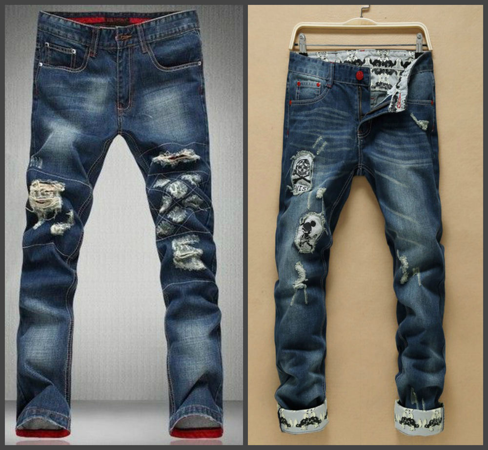 Стильные джинсы своими руками