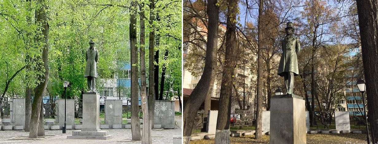 Секрет памятника пушкину в шереметьево. Памятник Пушкина в Перми. Памятник Пушкину на сибирской. Памятник Пушкина на Сибирская 31.