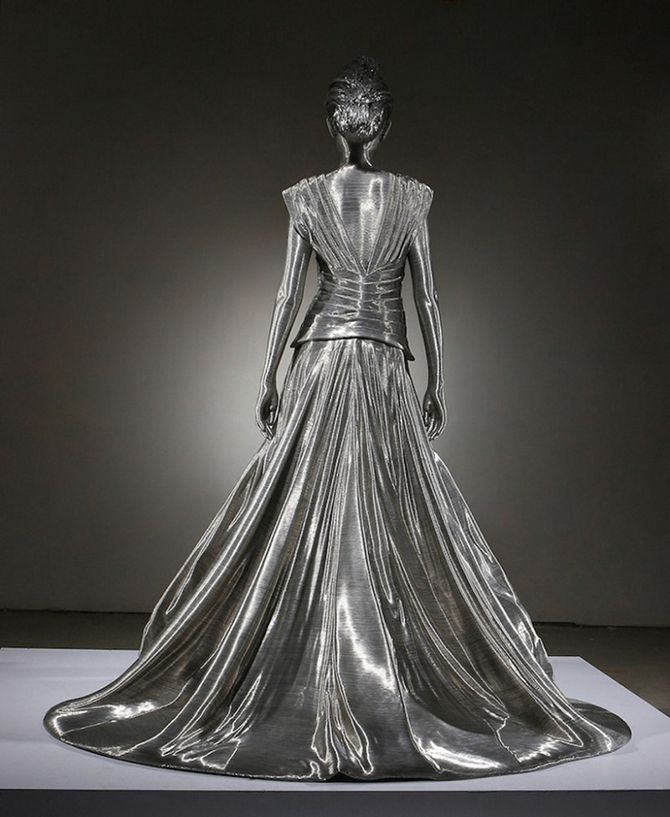 скульптура, алюминий, проволока