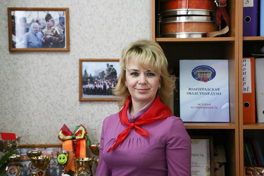 В школах Волгограда возрождают пионерию В школах Волгограда возрождают пионерию пионеры,Россия