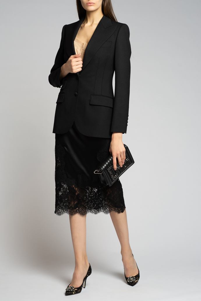 Черный пиджак Dolce&Gabbana
