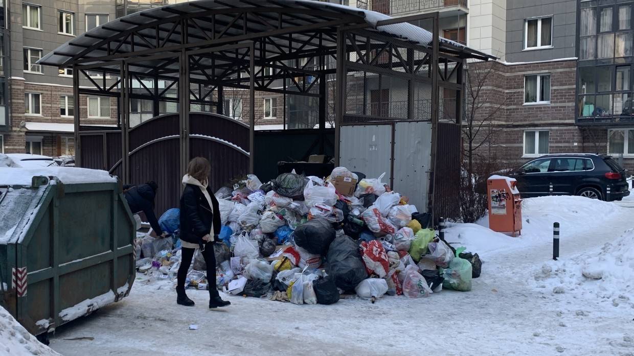Депутат Драпеко намерена найти причину мусорного коллапса в Петербурге
