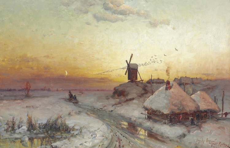 Художник Юлий Клевер . Человек широкой души и живописец с солнечной кистью