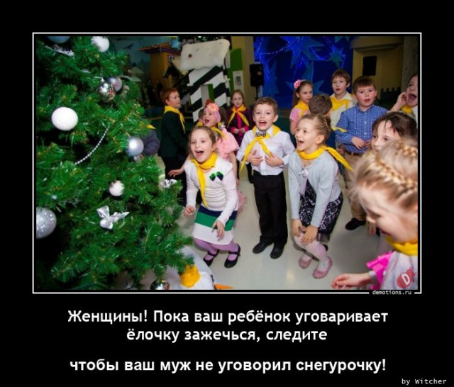 Новогодние демотиваторы 