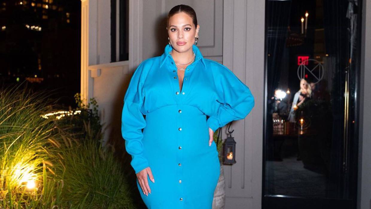 Модель Эшли Грэм родила мальчиков-двойняшек