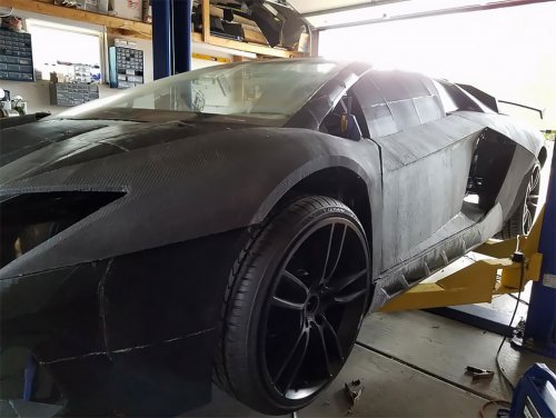 Собственный Lamborghini, построенный с помощью 3D-принтера автомобили,новости,проекты