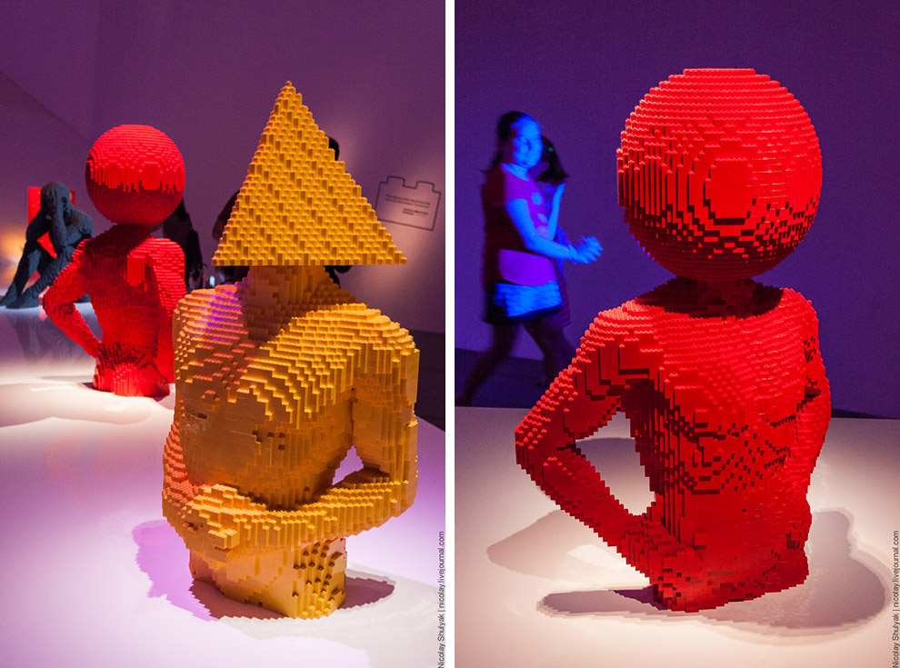 Выставка LEGO-скульптур