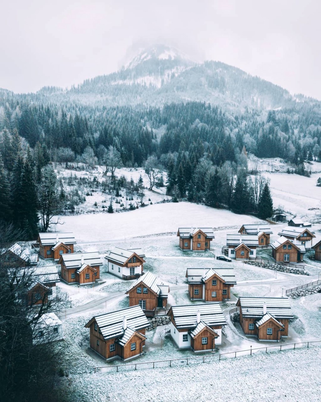 Зимняя Австрия на снимках Себастьяна Шейхла австрия