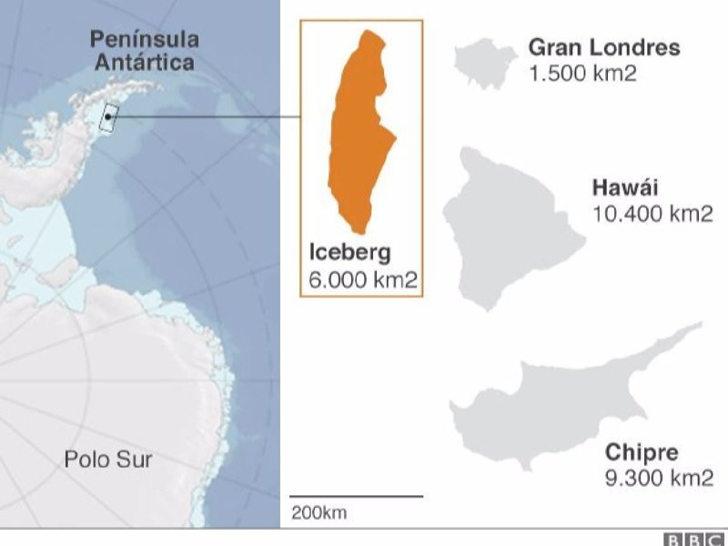 Сравнительные фото отколовшегося айсберга антарктида, интересное, наука, невероятное, неисследованные, существа, факты