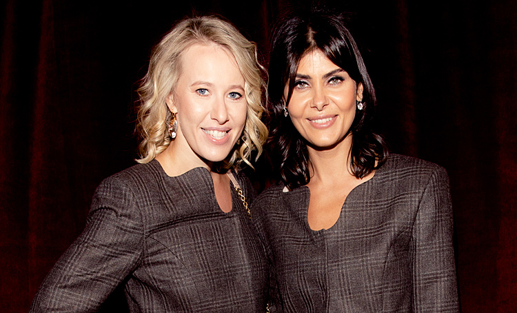 Ксения Собчак, Светлана Бондарчук, Надежда Оболенцева и другие на дне рождения Клуба "418"