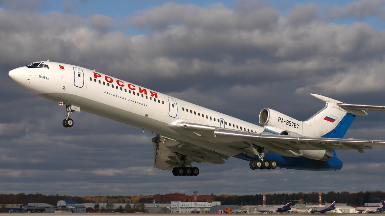 Ту-154 завершил свой последний рейс в России