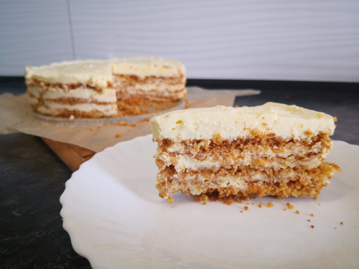 Торт "Пломбир" рецепт пошагово с фото: быстро, просто и доступно!