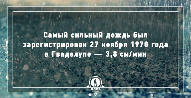 8 интересных фактов о дожде дождь, факты