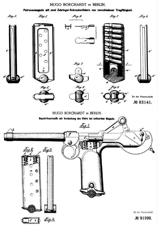 Они были первыми: пистолеты Лаумана и Борхарда Они были первыми: пистолеты Лаумана и Борхарда оружие