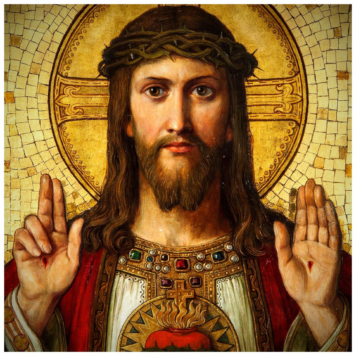 Почему Иисуса изображают как царя, если он никогда не носил дорогих одежд