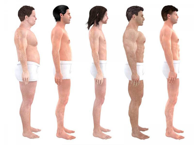 Как менялся идеал мужского тела