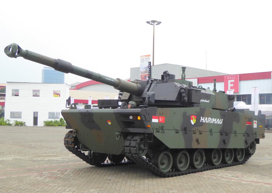 танк harimau, indo defense 2018, сухопутная техника