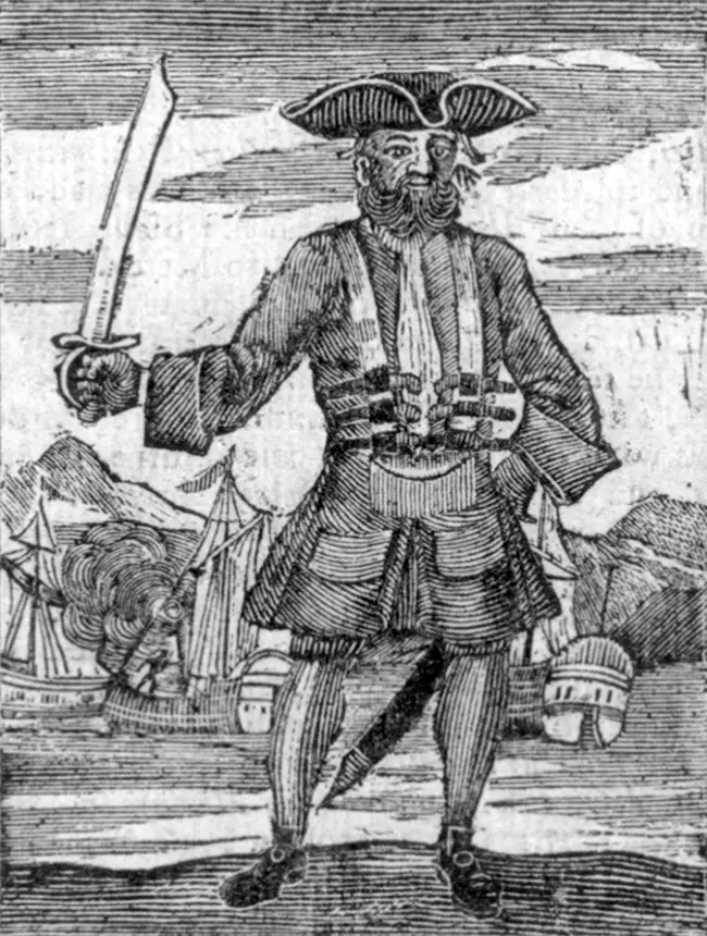 Эдвард Тич по прозвищу Черная Борода история