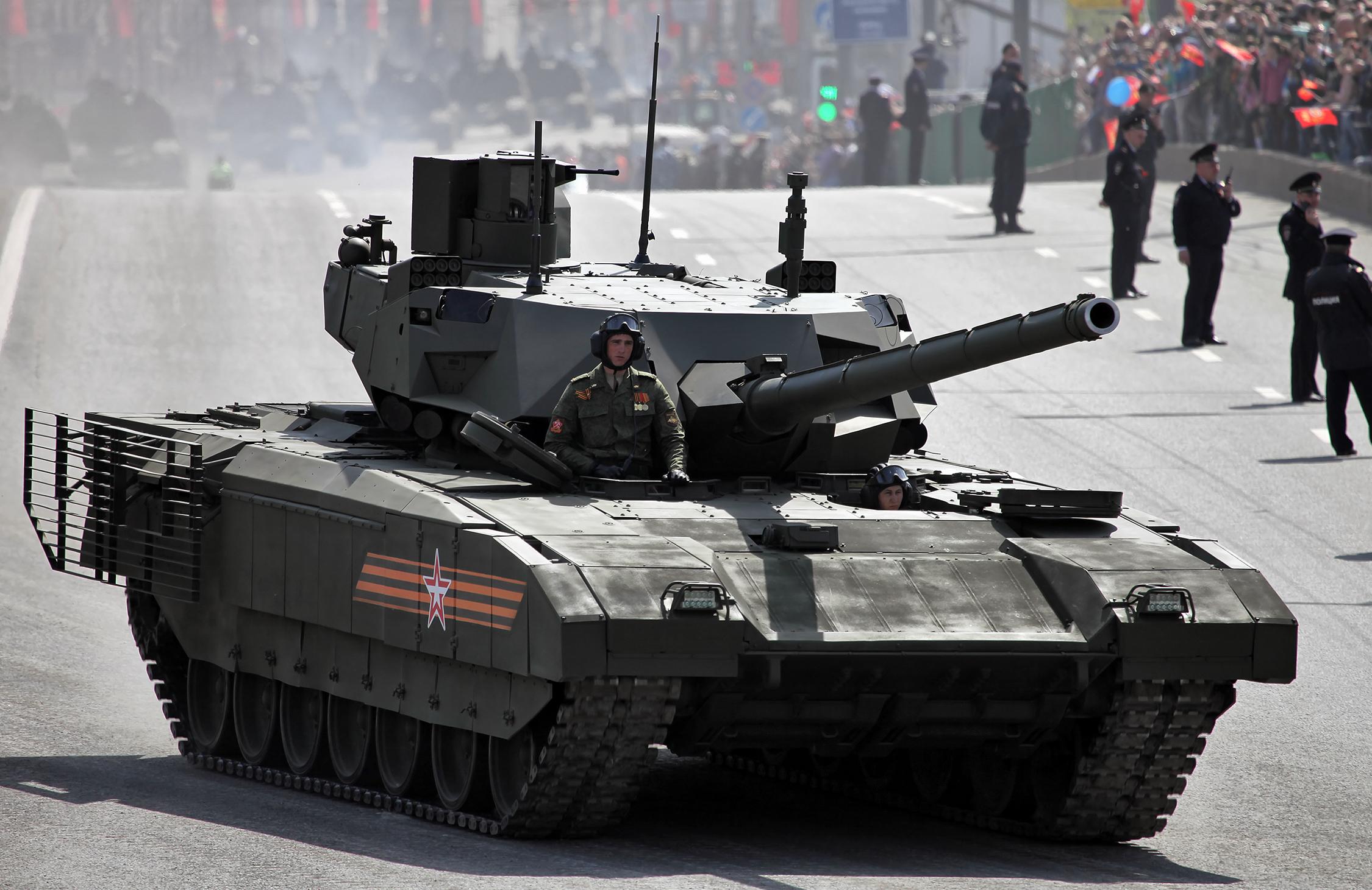 Armata. Т-14 И Т-90. Российский танк т-14 