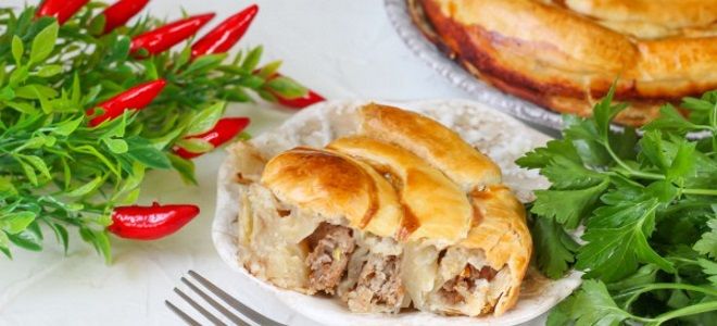 Мясной пирог – рецепт открытого, мексиканского, татарского, заливного и осетинского Мясной пирог – рецепт открытого, мексиканского, татарского, заливного и осетинского выпечка,кулинария,рецепты