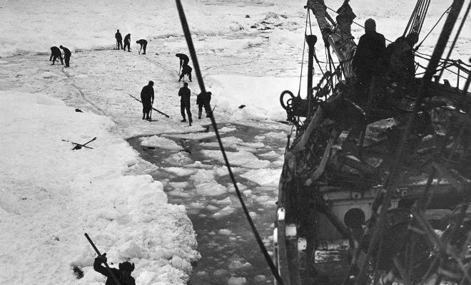 Невероятная история спасения моряков в Антарктике