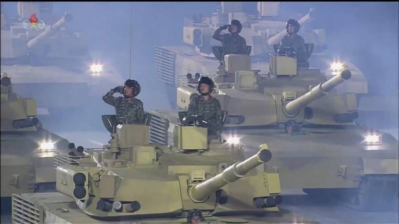КНДР показала перспективный основной боевой танк оружие