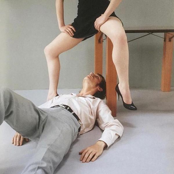 Одетая порнография – фотографический оксюморон Эдуара Леве Одетая порнография – фотографический оксюморон Эдуара Леве