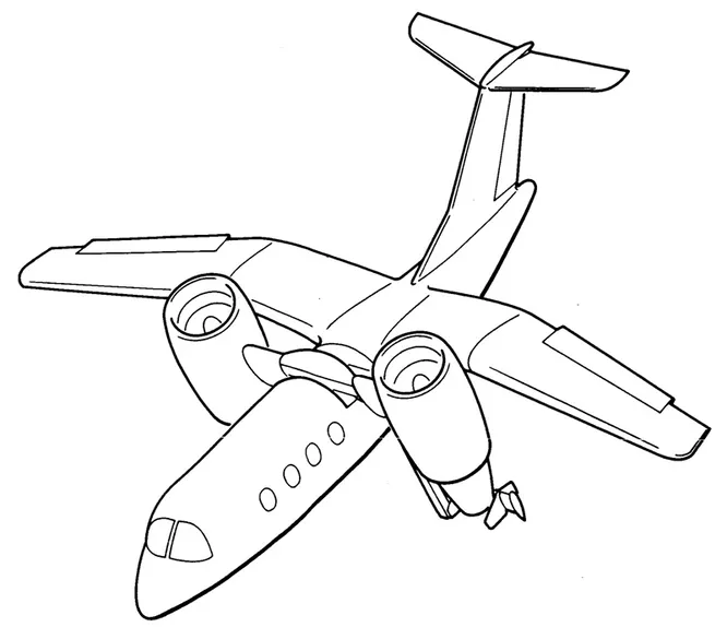 В Grumman видели большой коммерческий потенциал G-698 и разрабатывали несколько версий для гражданской и частной авиации 