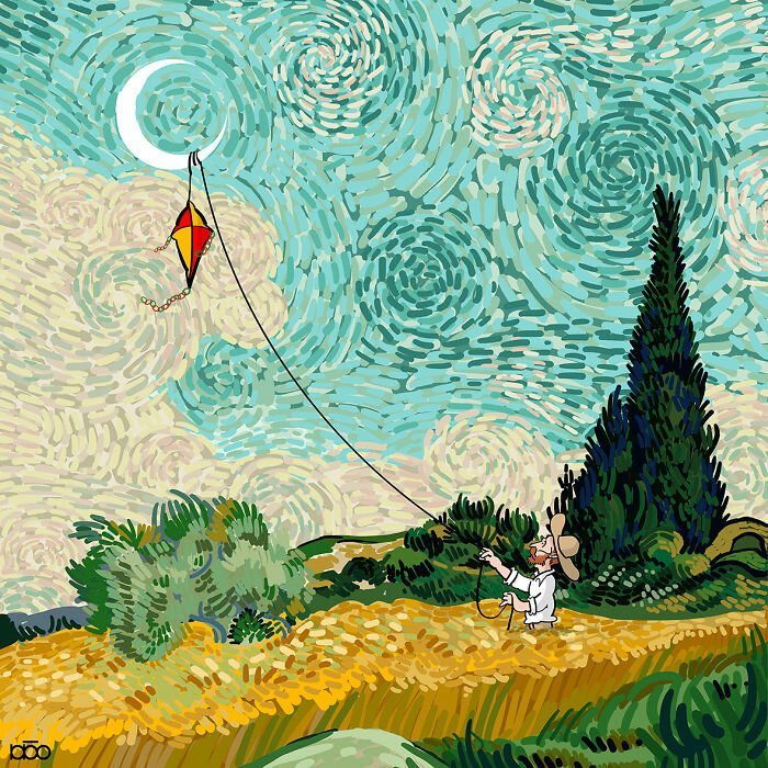 Жизнь Ван Гога глазами иранского художника﻿ 