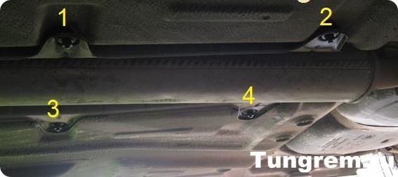 Регулировка ручника на Lada Kalina