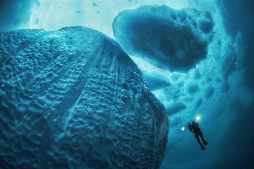 Взгляд снизу: потрясающие снимки айсбергов Гренландии под водой айсберга, своей, время, можно, Фридрих, Природа Вдохновленный, великолепных, текстуры, размеры, формы, различные, рассмотреть, Фридриха, возможность, природыСловно, фотографии, глыбы, огромны, поразительно, насколько