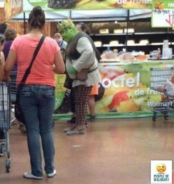 Чудаки и чудачества в Walmart 