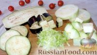 Фото к рецепту: Заморозка кабачков и баклажанов (на зиму)