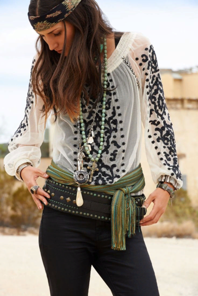 Бохо-шик - стиль для те модницх, кто не боится ломать стереотипы и быть шикарной по-своему мода,модный обзор,Наряды,образ,Стиль