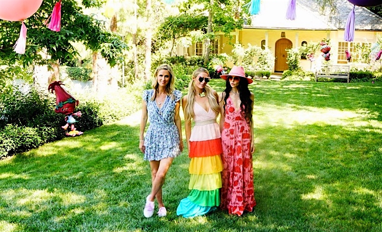 Тетя мечты: Пэрис Хилтон устроила своей племяннице тематический день рождения