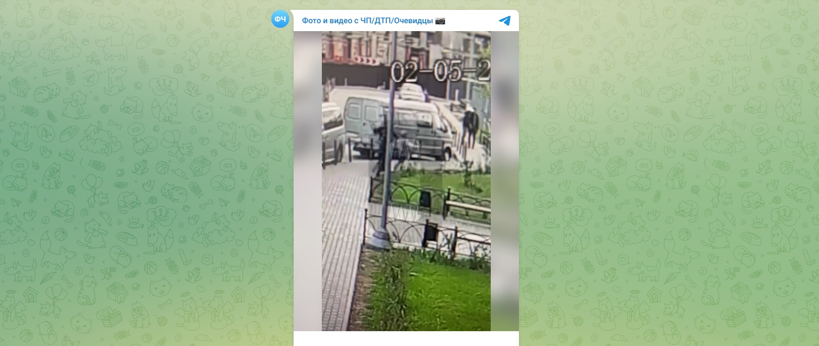 Избиение пьяным мужчиной школьницы в Люберцах попало на видео
